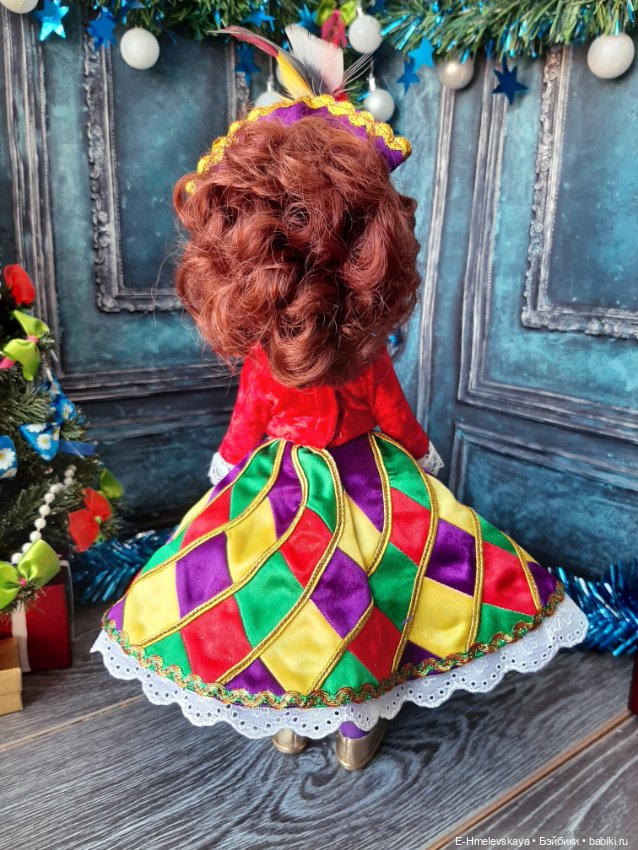 Конкурс. Стиль пэчворк. Коломбина (фото 7)