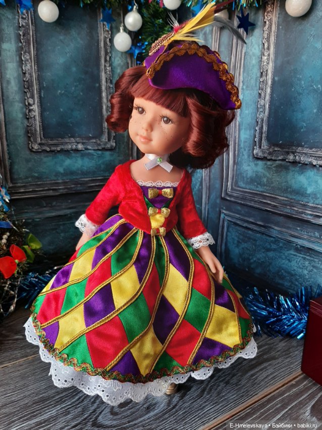 Конкурс. Стиль пэчворк. Коломбина (фото 4)