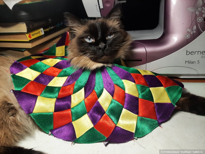 Конкурс. Стиль пэчворк. Коломбина