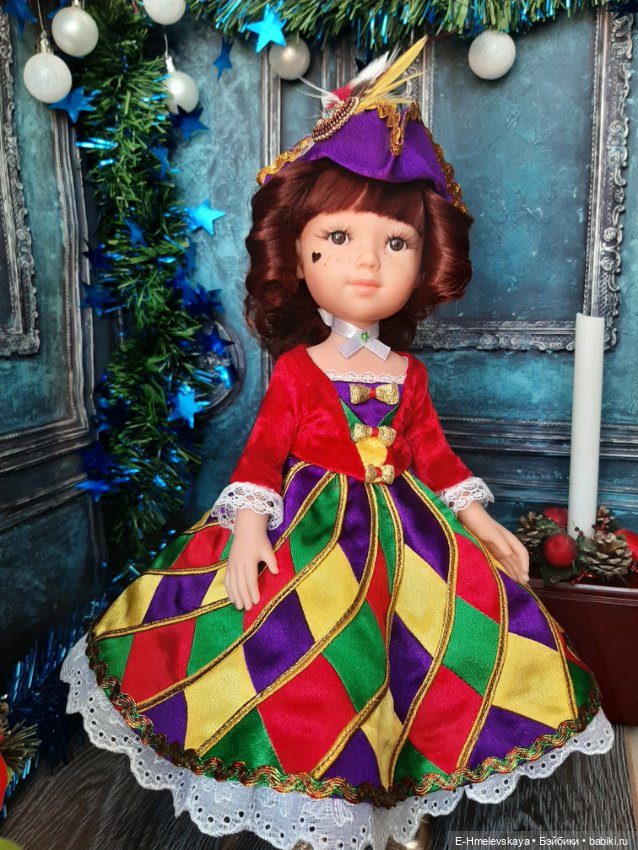 Конкурс. Стиль пэчворк. Коломбина