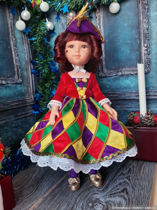 Конкурс. Стиль пэчворк. Коломбина (фото 10)