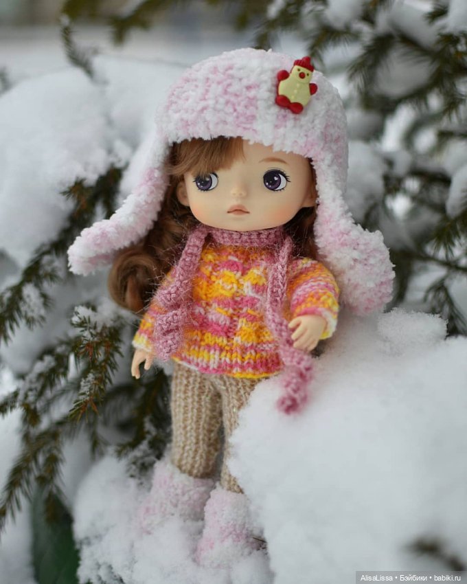 Зимние наряды для xiaomi monst Лёли и Лины (фото 8)