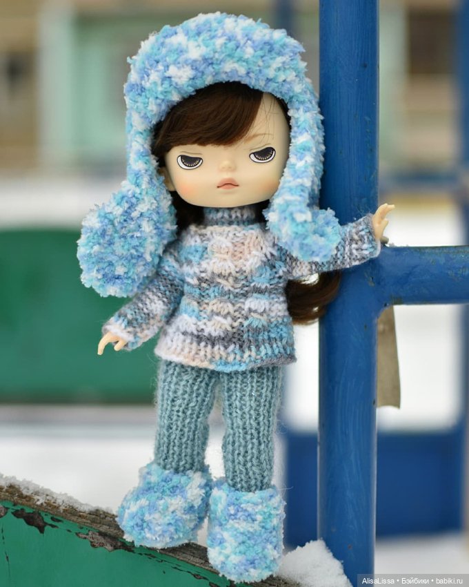 Зимние наряды для xiaomi monst Лёли и Лины (фото 7)