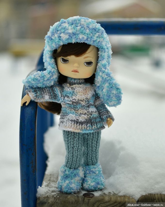 Зимние наряды для xiaomi monst Лёли и Лины (фото 4)