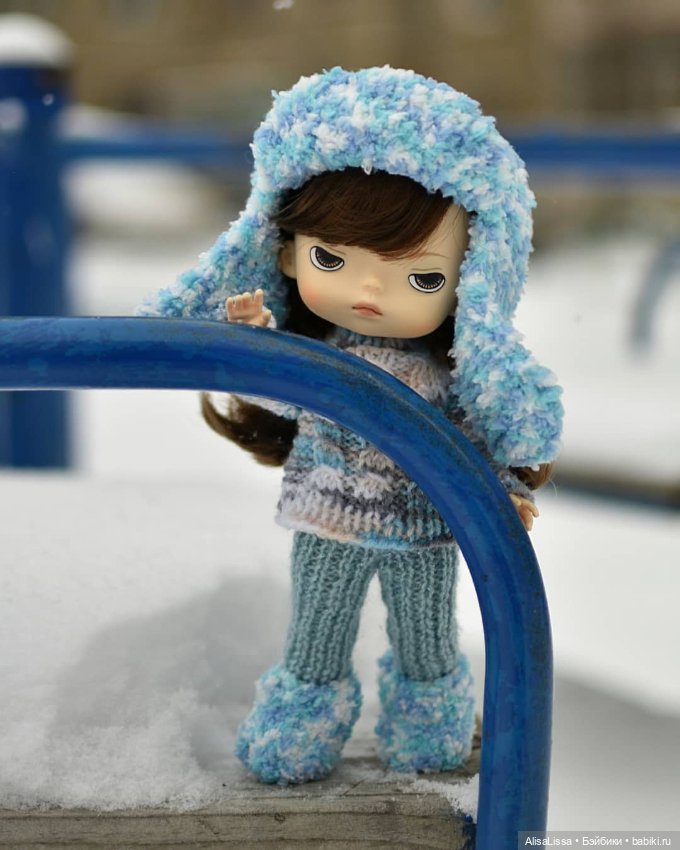 Зимние наряды для xiaomi monst Лёли и Лины (фото 6)