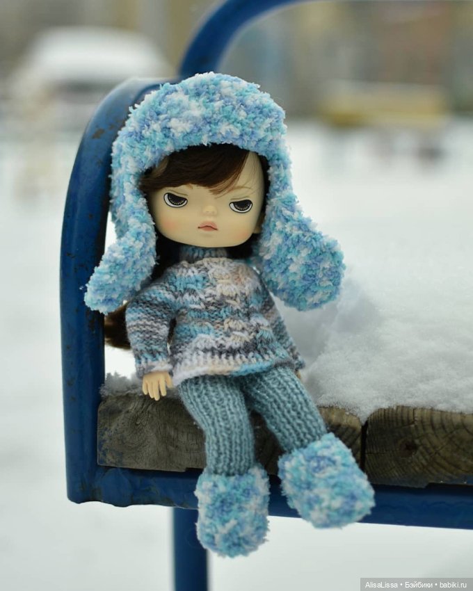 Зимние наряды для xiaomi monst Лёли и Лины (фото 5)