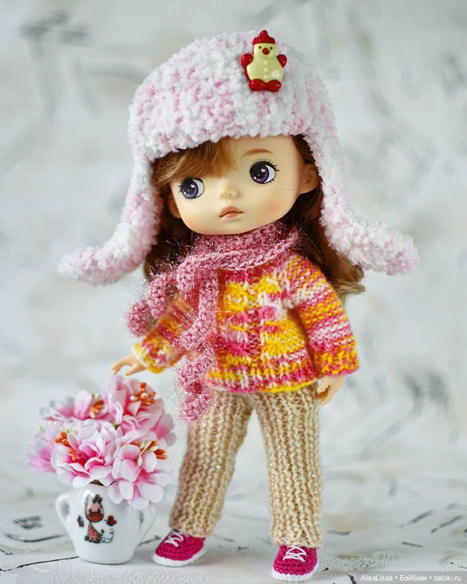 Зимние наряды для xiaomi monst Лёли и Лины (фото 3)