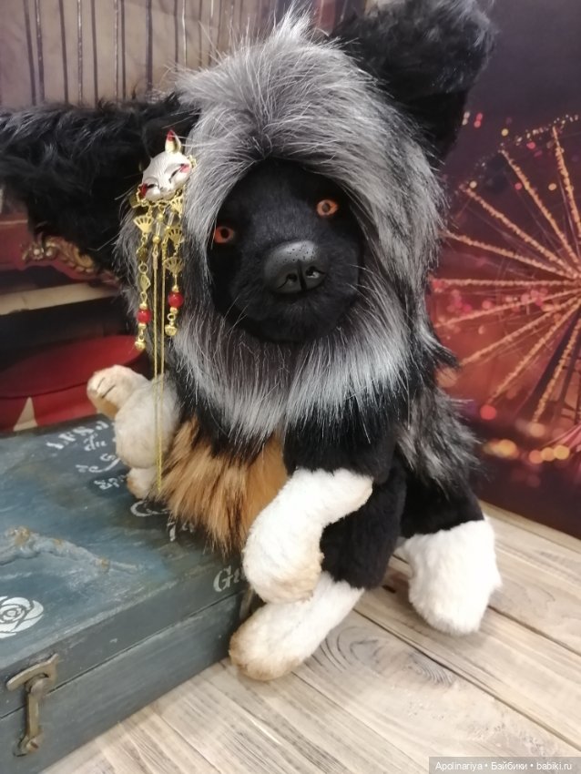 Black Fox — Авторские мишки Тедди и друзья: фото (фото 10)