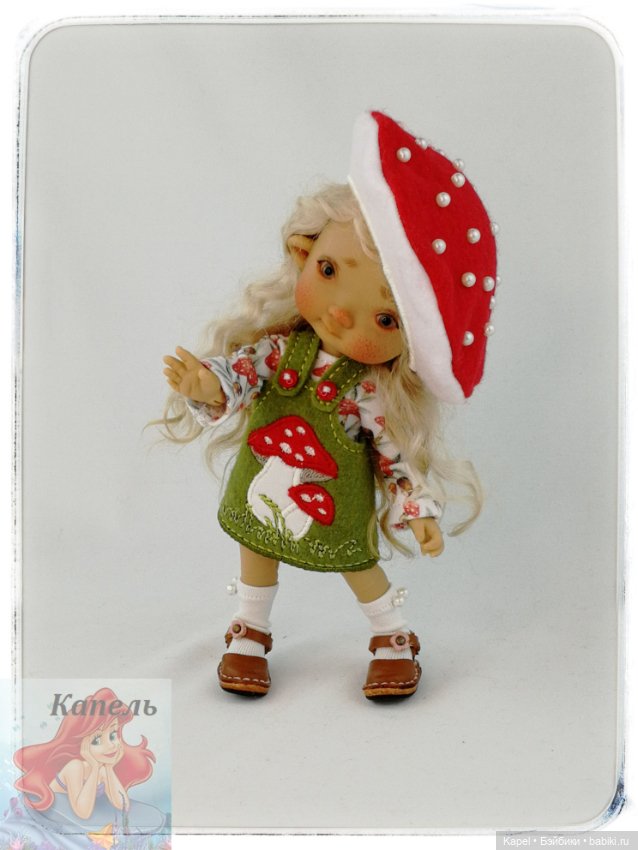 Два микро-мухоморчика — Одежда и обувь для кукол своими руками: фото (фото 8)