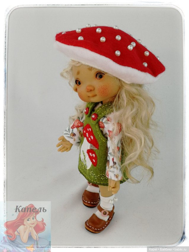 Два микро-мухоморчика — Одежда и обувь для кукол своими руками: фото (фото 10)