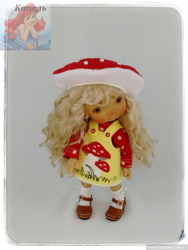 Два микро-мухоморчика — Одежда и обувь для кукол своими руками: фото