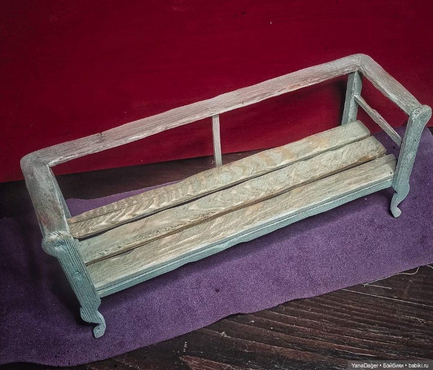 Немного о стилизации и отделки в кукольной мебели (фото 6)