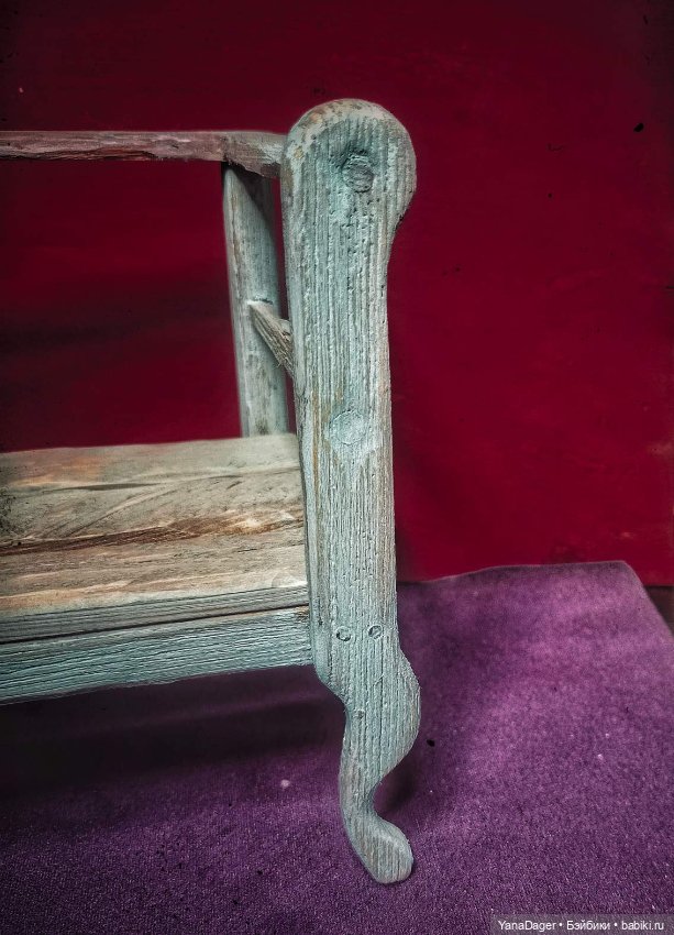 Немного о стилизации и отделки в кукольной мебели (фото 8)