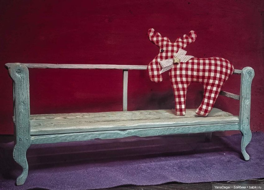 Немного о стилизации и отделки в кукольной мебели (фото 7)