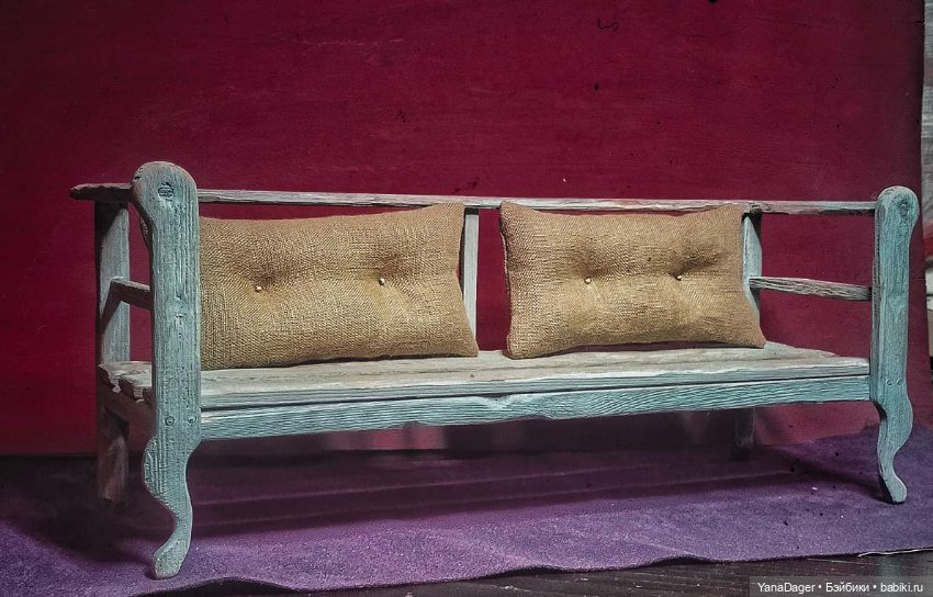 Немного о стилизации и отделки в кукольной мебели (фото 5)