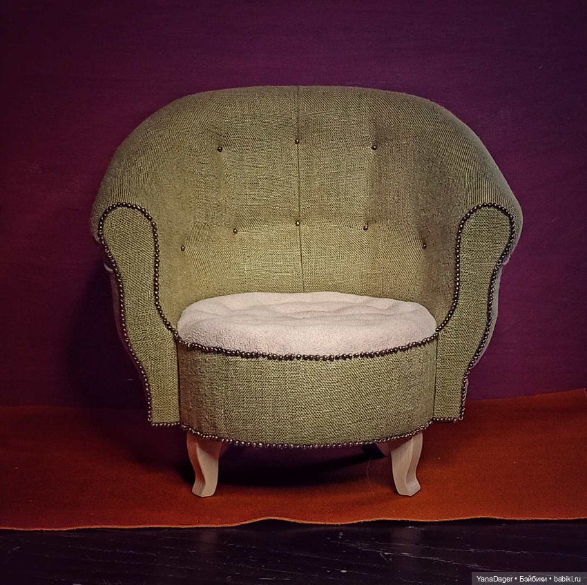 Немного о стилизации и отделки в кукольной мебели (фото 2)