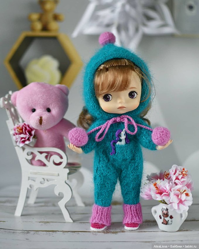Наряд для Лины Monst — Одежда и обувь для кукол своими руками: фото (фото 2)