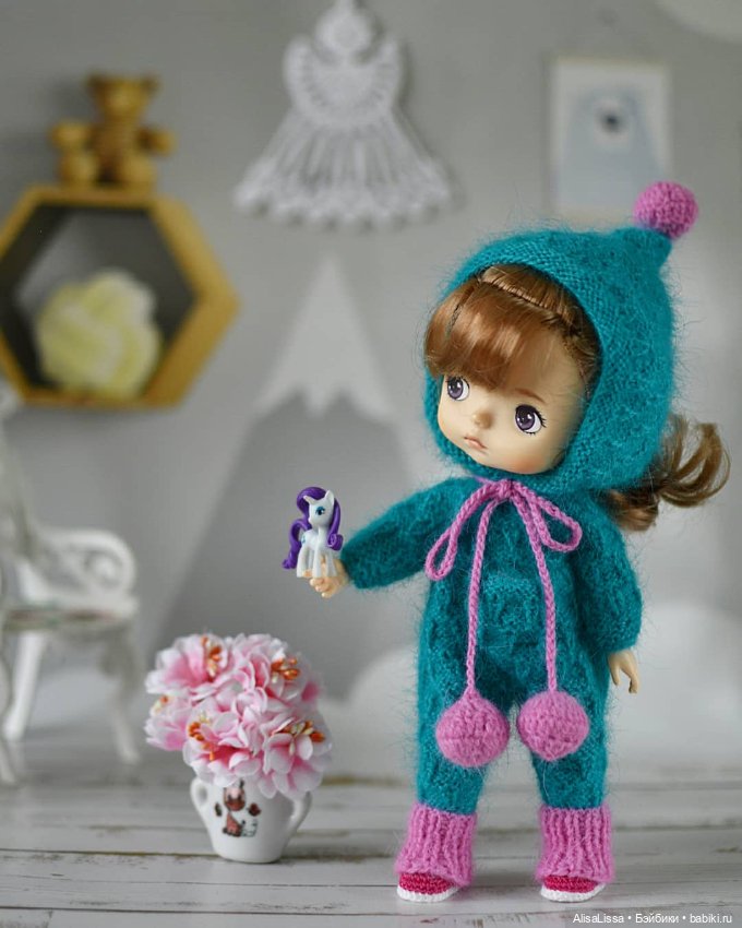 Наряд для Лины Monst — Одежда и обувь для кукол своими руками: фото (фото 7)