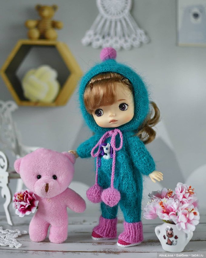 Наряд для Лины Monst — Одежда и обувь для кукол своими руками: фото (фото 5)