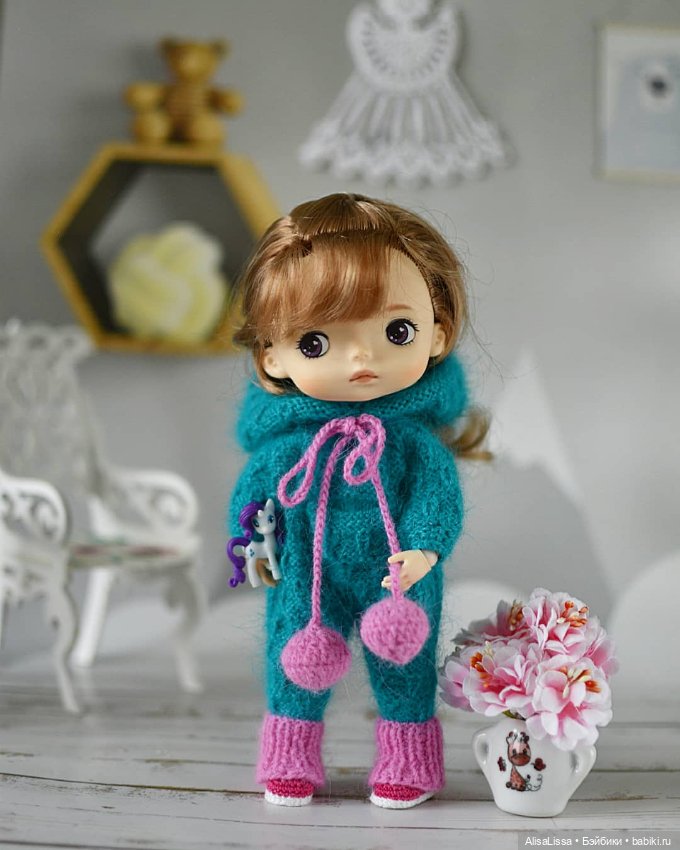 Наряд для Лины Monst — Одежда и обувь для кукол своими руками: фото (фото 6)