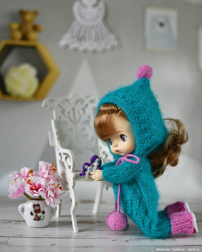 Наряд для Лины Monst — Одежда и обувь для кукол своими руками: фото (фото 8)