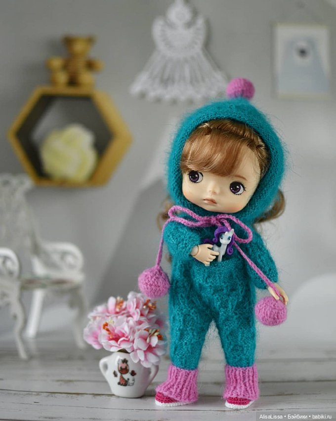 Наряд для Лины Monst — Одежда и обувь для кукол своими руками: фото (фото 3)