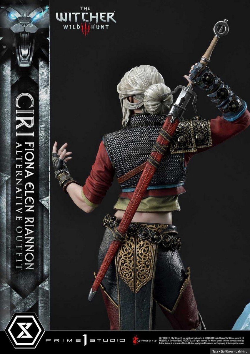 Prime 1 Studio - Цири в формате 1/4 по мотивам игры "Ведьмак 3 Дикая Охота" (фото 7)