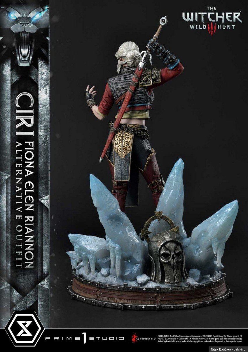 Prime 1 Studio - Цири в формате 1/4 по мотивам игры "Ведьмак 3 Дикая Охота"