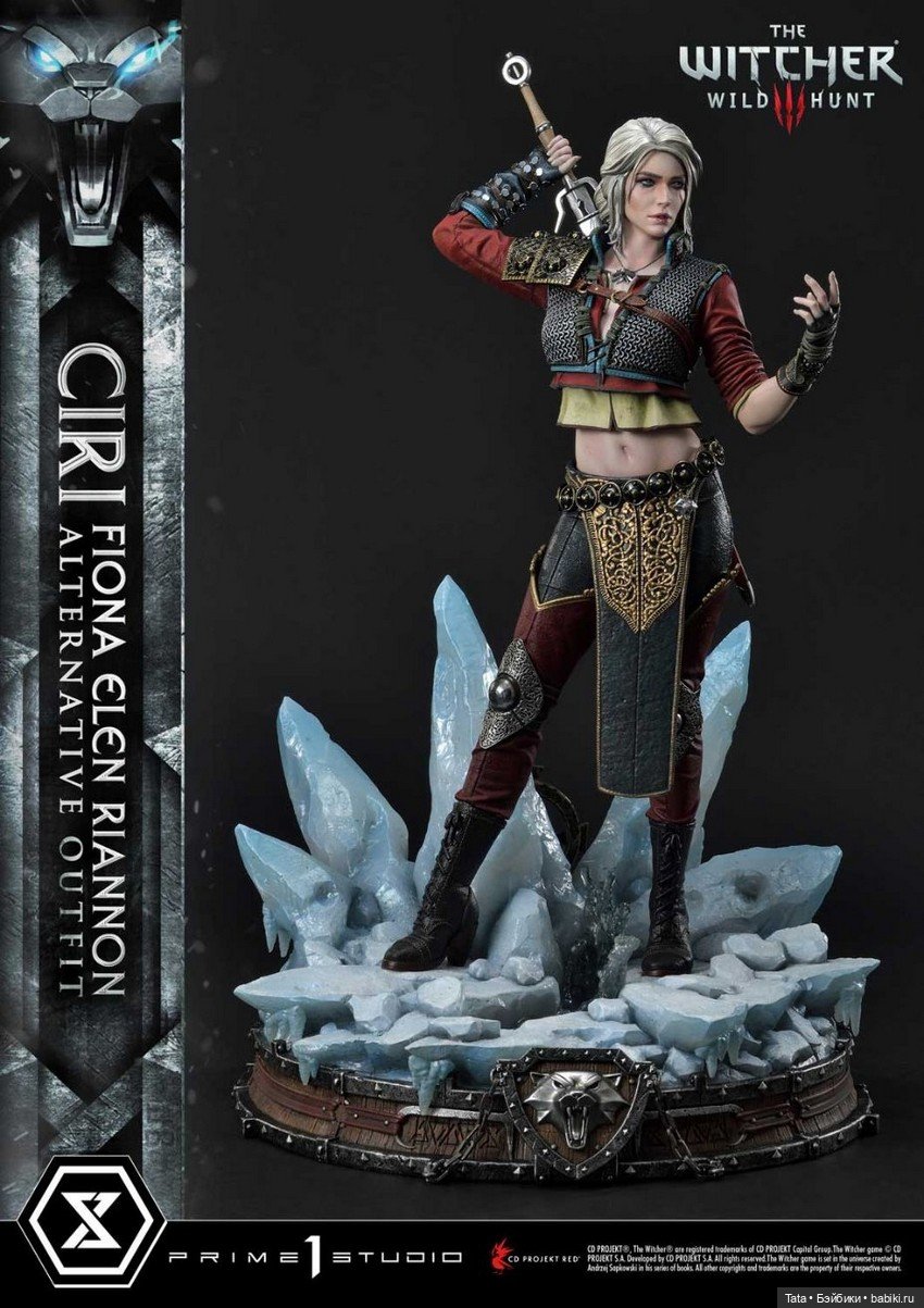 Prime 1 Studio - Цири в формате 1/4 по мотивам игры "Ведьмак 3 Дикая Охота" (фото 6)