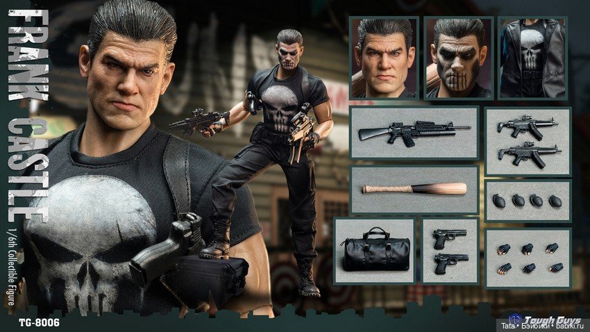 Tough Guys анонсировала фигурку Каратель в масштабе 1/6 (фото 3)