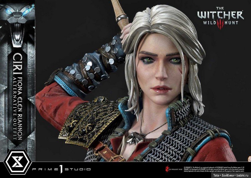 Prime 1 Studio - Цири в формате 1/4 по мотивам игры "Ведьмак 3 Дикая Охота" (фото 4)