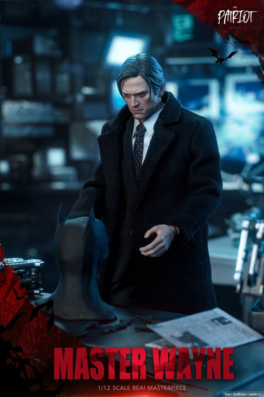 Patriot Studio - Брюс Уэйн формата 1/12 по мотивам грядущего "Бэтмена" Мэтта Ривза (фото 7)