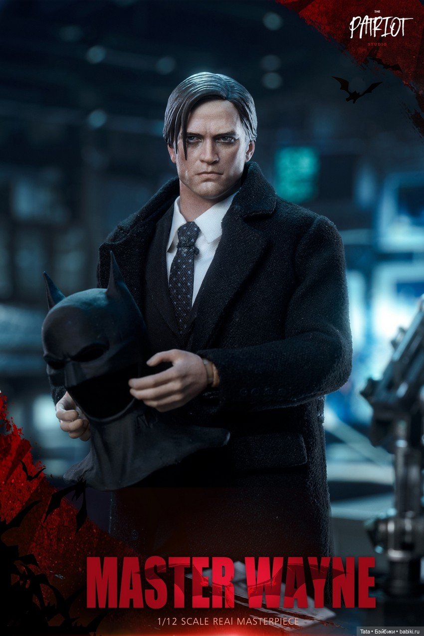 Patriot Studio - Брюс Уэйн формата 1/12 по мотивам грядущего "Бэтмена" Мэтта Ривза (фото 9)