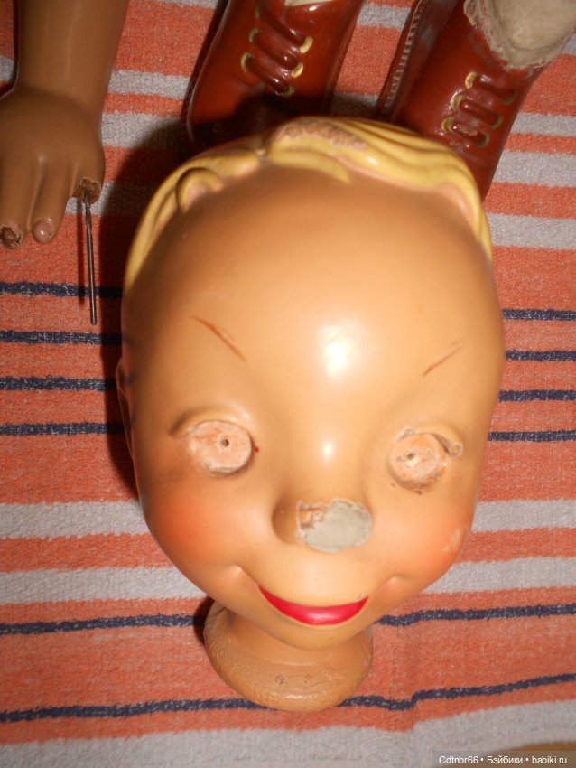 Возрождение опилочного Андрюшки - кинооператора + Реставрация родной одежды