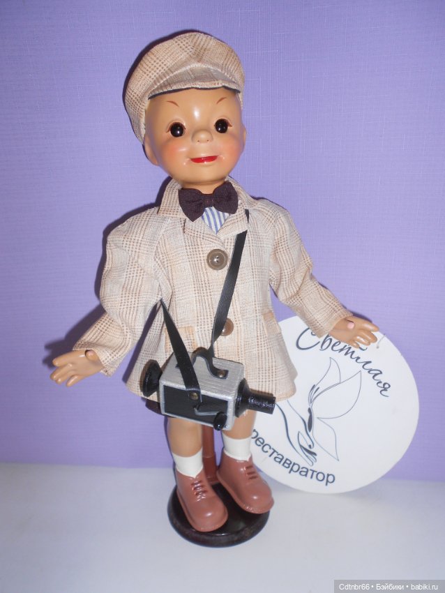 Возрождение опилочного Андрюшки - кинооператора + Реставрация родной одежды