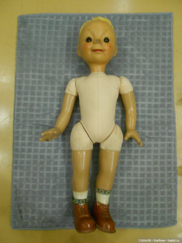 Возрождение опилочного Андрюшки - кинооператора + Реставрация родной одежды (фото 3)