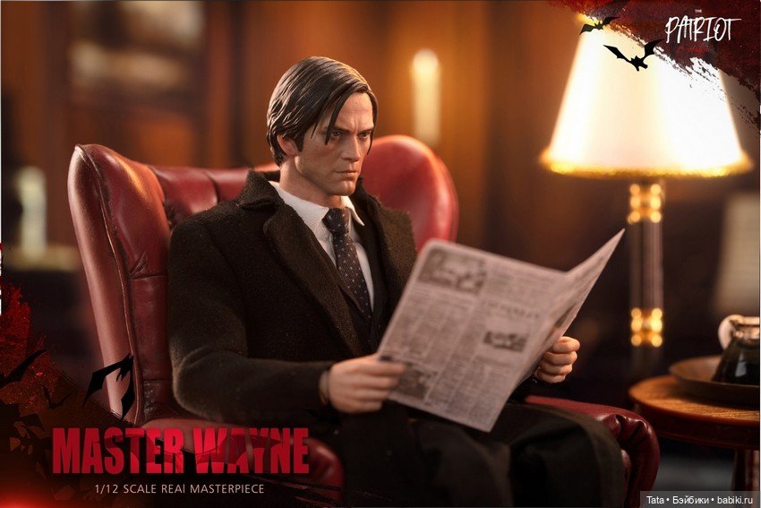 Patriot Studio - Брюс Уэйн формата 1/12 по мотивам грядущего "Бэтмена" Мэтта Ривза (фото 5)