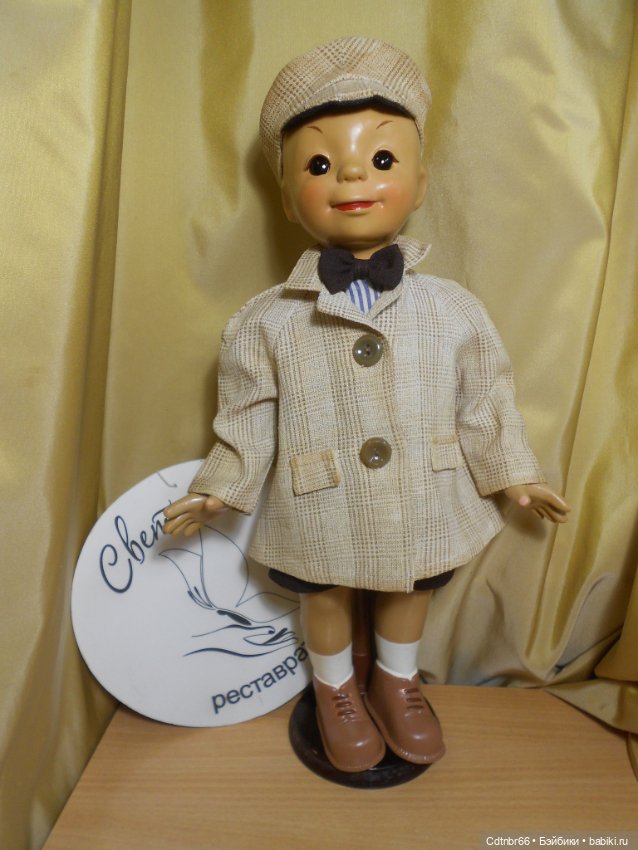 Возрождение опилочного Андрюшки - кинооператора + Реставрация родной одежды