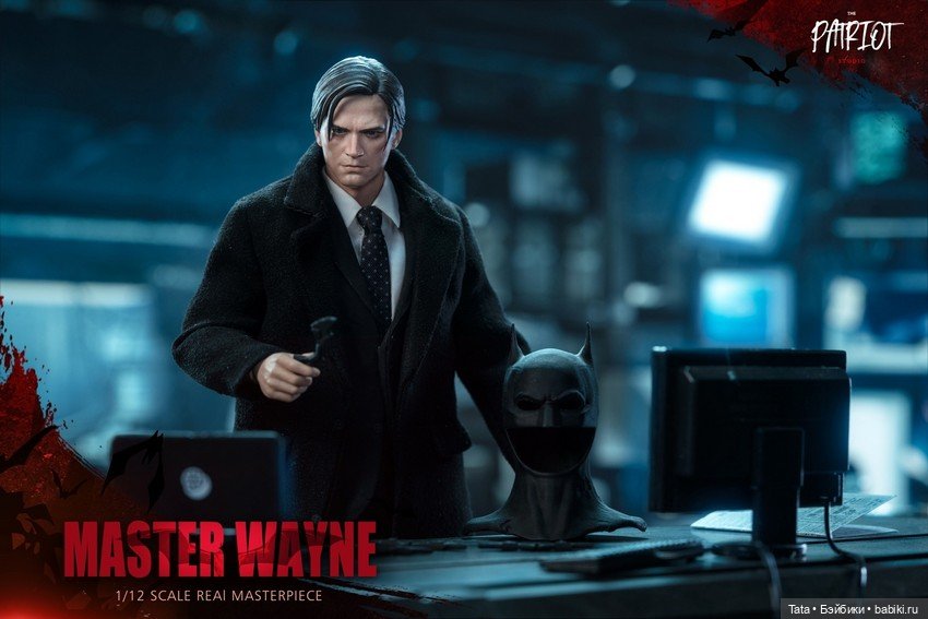 Patriot Studio - Брюс Уэйн формата 1/12 по мотивам грядущего "Бэтмена" Мэтта Ривза (фото 3)