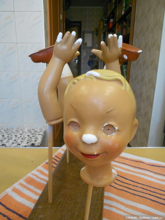 Возрождение опилочного Андрюшки - кинооператора + Реставрация родной одежды