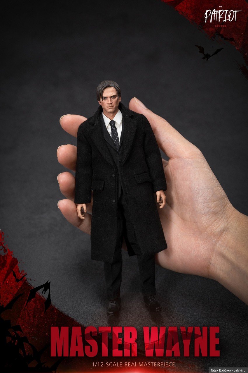 Patriot Studio - Брюс Уэйн формата 1/12 по мотивам грядущего "Бэтмена" Мэтта Ривза (фото 8)