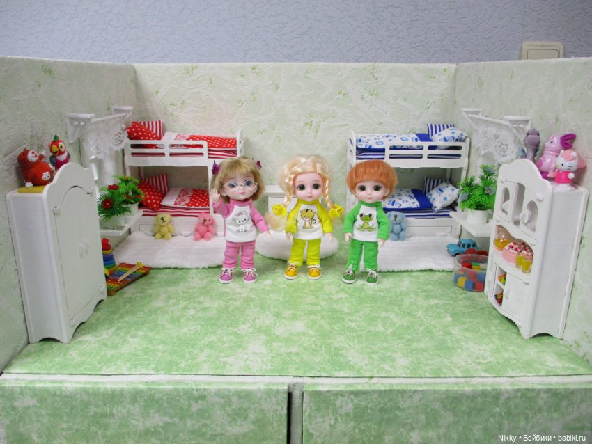 А у нас новоселье! Румбокс для кукол 13 см