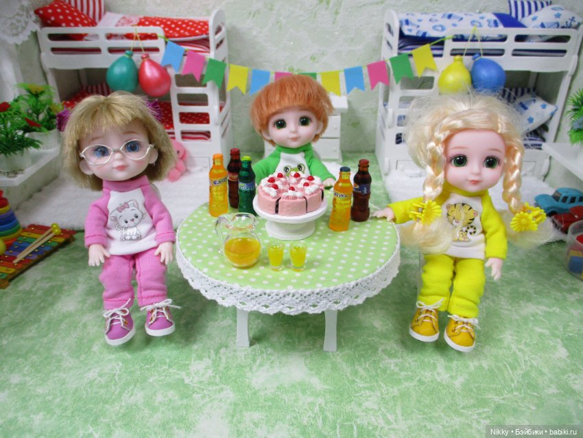 А у нас новоселье! Румбокс для кукол 13 см