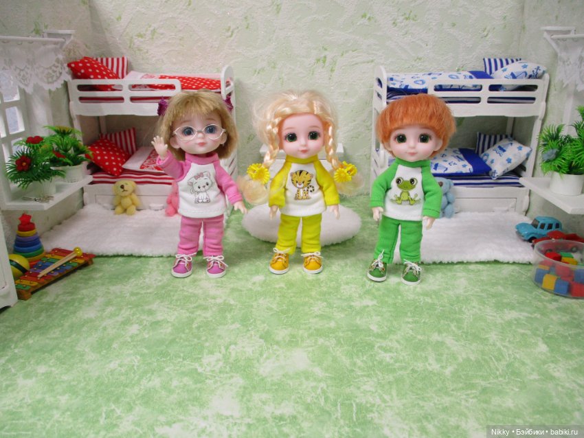 А у нас новоселье! Румбокс для кукол 13 см