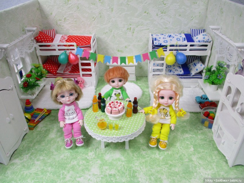 А у нас новоселье! Румбокс для кукол 13 см