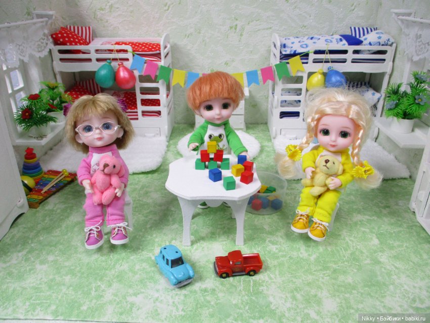 А у нас новоселье! Румбокс для кукол 13 см