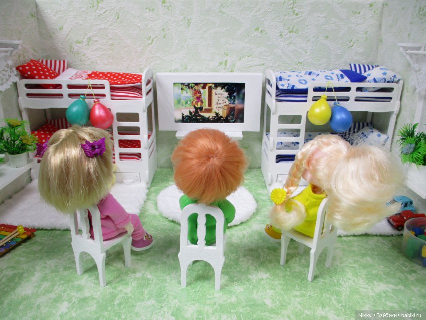 А у нас новоселье! Румбокс для кукол 13 см