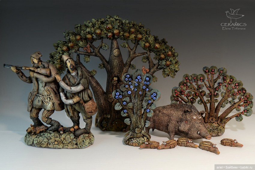 Невероятная керамика от автора Elena Trifonova