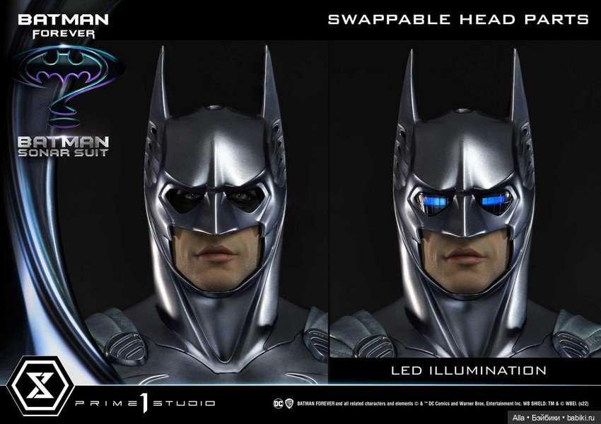 Prime 1 Studio - статуя Бэтмена в масштабе 1/3 по мотивам фильма «Бэтмен навсегда» (фото 7)