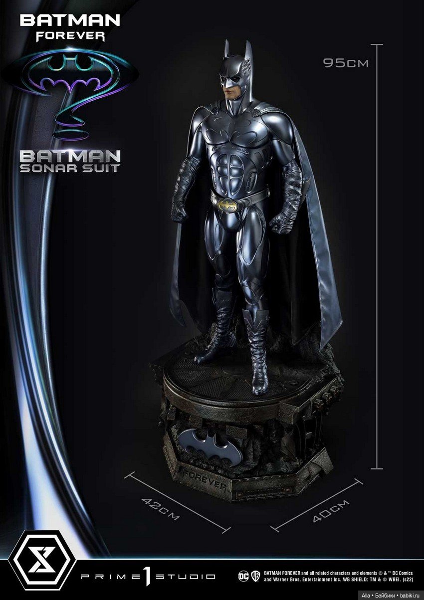Prime 1 Studio - статуя Бэтмена в масштабе 1/3 по мотивам фильма «Бэтмен навсегда» (фото 5)